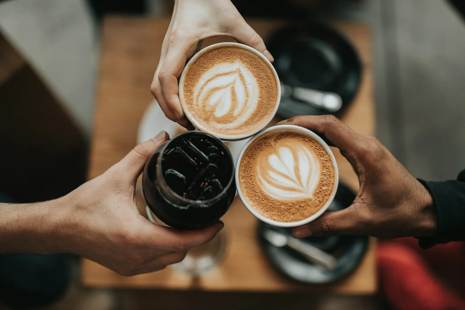 Specialty coffee pour at a DHT Coffee Rave